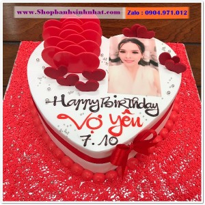 Bánh Sinh Nhật In Hình Ảnh - H175